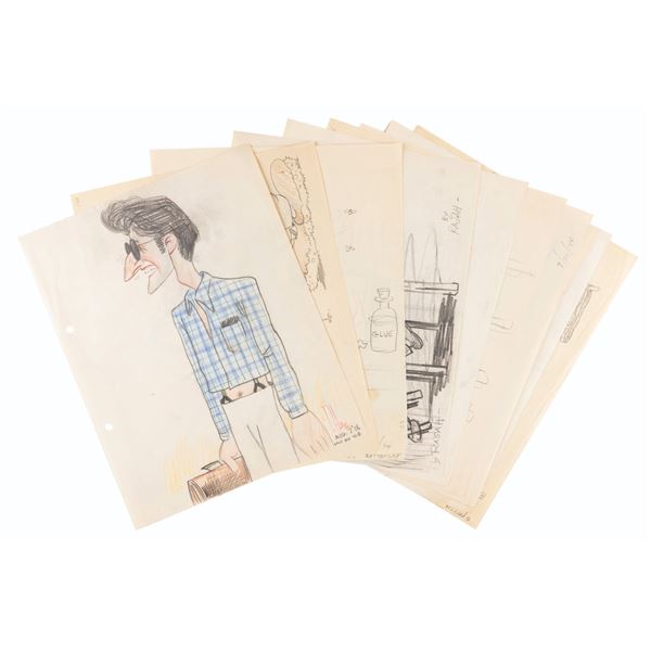 Ten Artists' Caricatures of Bob Clampett.