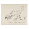 Image 1 : A Treg's Waffle Iron Bird Drawing by Bob Clampett.