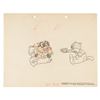 Image 1 : An "I Haven't Got A Hat" Oliver Owl and Beans Layout Drawing.