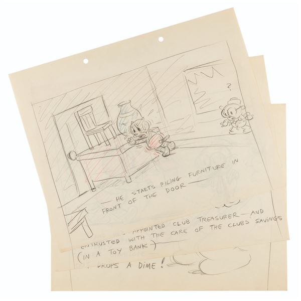 A Set of Beans Layout Drawings.