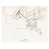 Image 1 : A Rough Layout Sketch from “Porky’s Super Service.”