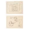 Image 3 : A Collection of Storyboard Panels from “Porky’s Hero Agency.”