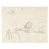 Image 1 : An Ub Iwerks Layout Drawing from “Porky and Gabby.”