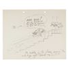 Image 4 : A "Porky's Party" Story Drawing.