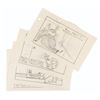 Image 1 : A “Porky’s Last Stand” Storyboard Panel Collection.
