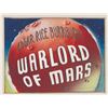 Image 2 : A "Warlord of Mars" Title Treatment Concept Painting.