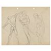 Image 1 : A Figure Concept Drawing from "Warlord of Mars."