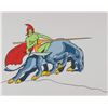 Image 2 : A "Warlord of Mars" Thark on Thoat Cel.