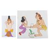 Image 1 : A Pair of "The CooCoo Nut Grove" Celebrity Caricature Production Cels.