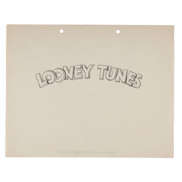 A Looney Tunes Logo Drawing.