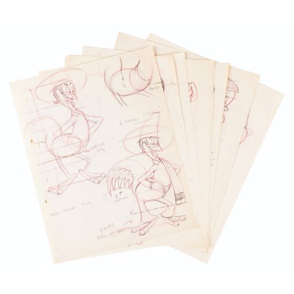 A Collection of Original Model Drawings.