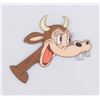 Image 7 : A "Goofy Groceries" Cow Production Cel and Background.