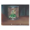 Image 1 : A Turtle Soup "Goofy Groceries" Production Cel and Background.