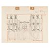 Image 3 : A Pair of Russian Rhapsody Layout Drawings.