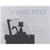 Image 2 : "The Sour Puss" Title and Credits Cel.