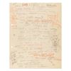 Image 1 : A Page of Hand-Written “Buckaroo Bugs” Gag Ideas.