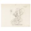 Image 1 : A Storyboard Drawing from “Elmer’s Pet Rabbit.”