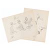 Image 1 : A Pair of ”Beaky Buzzard” Development Drawings.