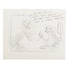 Image 3 : A Collection of Bugs Bunny and Daffy Duck Storyboard Panels.