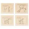 Image 3 : A Bugs Bunny Storyboard Panel Collection.