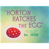 Image 2 : The "Horton Hatches the Egg" Original Title Cel and Background.