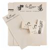 Image 1 : A Collection of Bob Clampett Stationery and Business Cards.