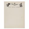 Image 8 : A Collection of Bob Clampett Stationery and Business Cards.
