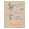 Image 1 : A Page of Bob Clampett Character Concept Drawings.