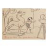 Image 21 : A Collection of "It's A Grand Old Nag" Storyboard Drawings.