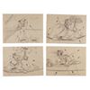 Image 22 : A Collection of "It's A Grand Old Nag" Storyboard Drawings.
