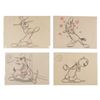 Image 2 : A Collection of "It's A Grand Old Nag" Storyboard Drawings.