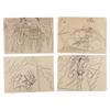 Image 37 : A Collection of "It's A Grand Old Nag" Storyboard Drawings.