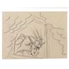 Image 40 : A Collection of "It's A Grand Old Nag" Storyboard Drawings.