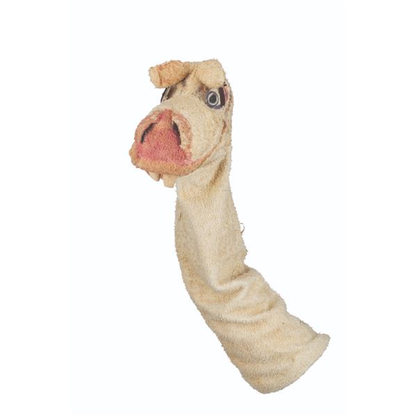 A "Time for Beany" Horse Puppet.