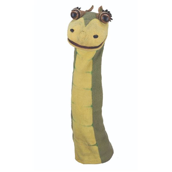 An Original Snorky Hand Puppet.