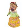 Image 3 : A "Time for Beany" Floral Female Hand Puppet.