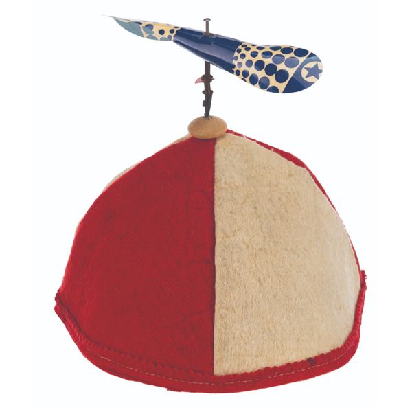 A Prototype Beany Propeller Hat.