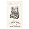 Image 2 : A Clowny and Wong R.C. Cola Card.