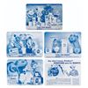 Image 1 : A Collection of Hage's "Time for Beany" Postcards.