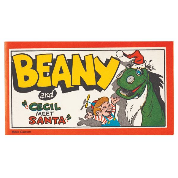 A Beany and Cecil Meet Santa Comic.