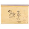 Image 1 : Promotional Beany and Hunny Bear Line Art.