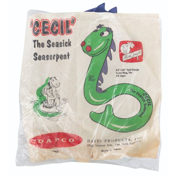 A Cecil Pool Toy Swim Ring.