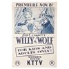 A Bob Clampett’s “Willy the Wolf” Premiere Poster.
