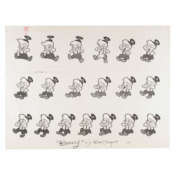 A "Beany" Model Sheet.