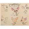 Image 1 : A "Careless the Mexican Hairless” Model Sheet.