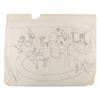 Image 3 : A "Beany and Cecil" Poolside Drawing by Bob Clampett.