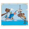 Image 1 : A “Delaware Bit” Beany and Cecil Cel and Background.