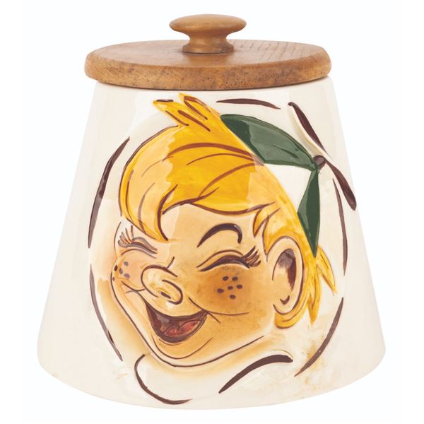 A Beany Ceramic Cookie Jar.