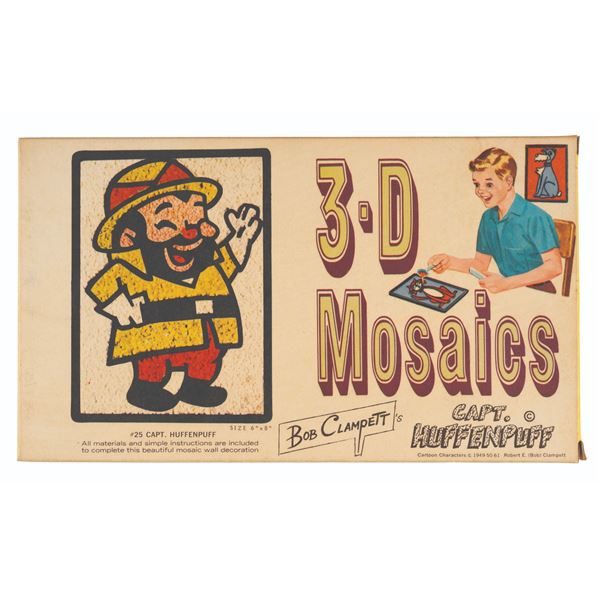 A Capt. Huffenpuff 3-D Mosaics Kit.