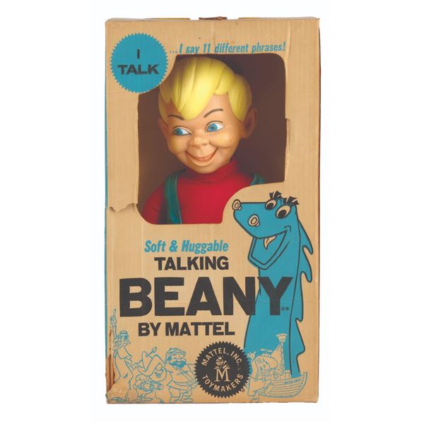 A Soft & Huggable Talking Beany by Mattel.